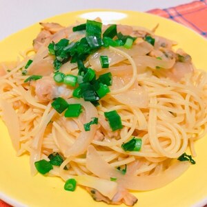 ヘルシ～！あさりの和風パスタ・ボンゴレ・ビアンコ